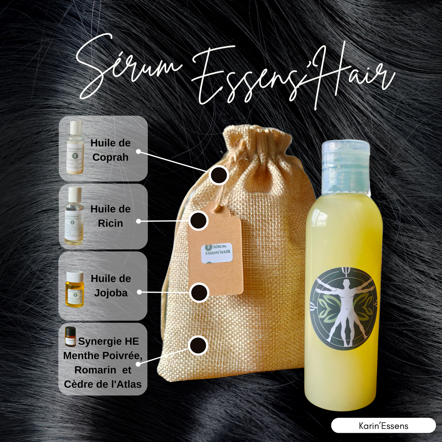 Sérum Essens'Hair - KIT DIY