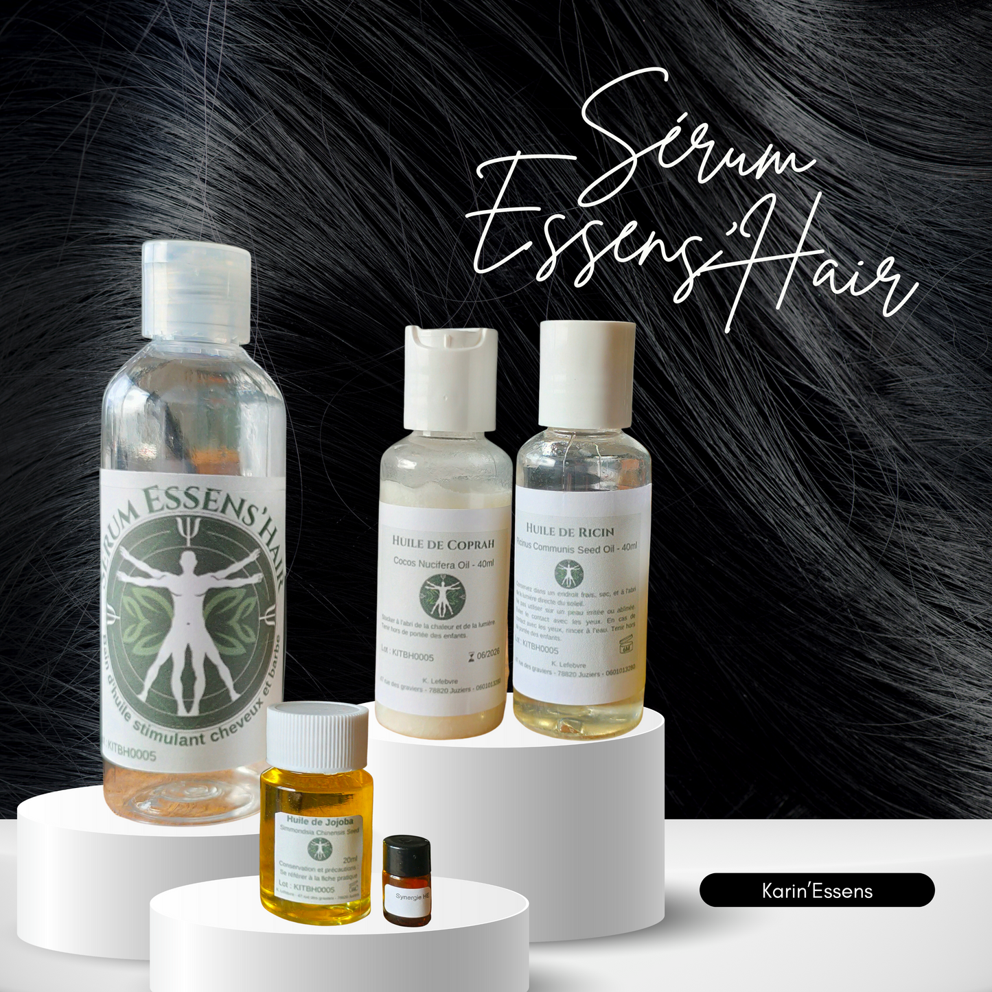 Sérum Essens'Hair - KIT DIY